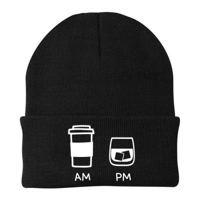 Big And Tall Am To Pm Coffee Whisky Rum Tequila Vodka Beanie