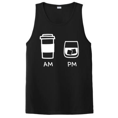 Big And Tall Am To Pm Coffee Whisky Rum Tequila Vodka PosiCharge Competitor Tank