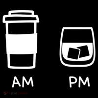 Big And Tall Am To Pm Coffee Whisky Rum Tequila Vodka Visor