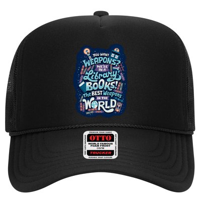 Books Are The Best Weapons Trucker Hat