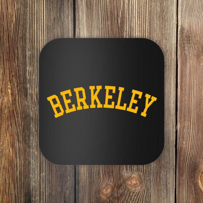 Berkeley Arched Text Yellow Berkeley Coaster