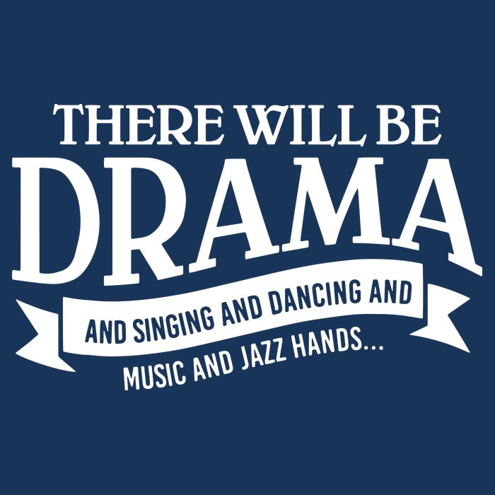 Broadway Actor There Will Be Drama Theater Teacher Kids Hoodie