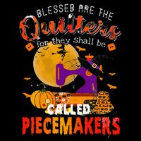 Blessed Are The Quilters For They Shall Be Called Piecemaker Flat Bill Trucker Hat