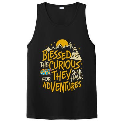 Blessed Are The Curious For They Shall Have Adventures PosiCharge Competitor Tank