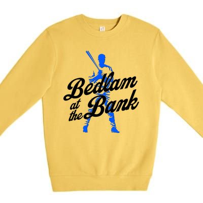 Bedlam At The Bank Baseball Fan Premium Crewneck Sweatshirt