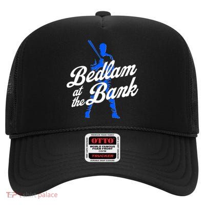 Bedlam At The Bank Baseball Fan High Crown Mesh Back Trucker Hat