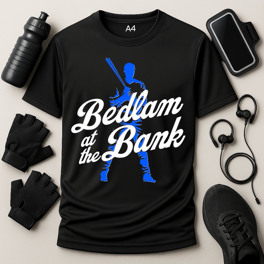 Bedlam At The Bank Baseball Fan Cooling Performance Crew T-Shirt