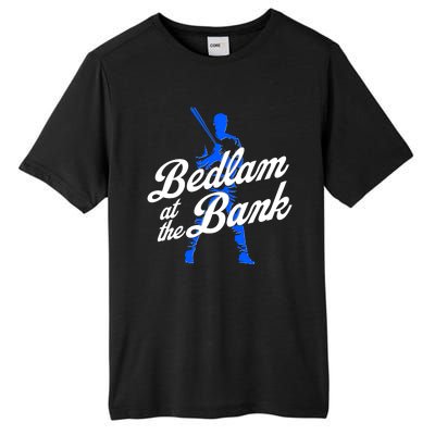 Bedlam At The Bank Baseball Fan Tall Fusion ChromaSoft Performance T-Shirt