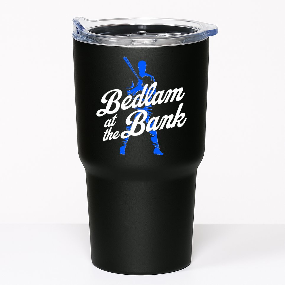 Bedlam At The Bank Baseball Fan Tumbler