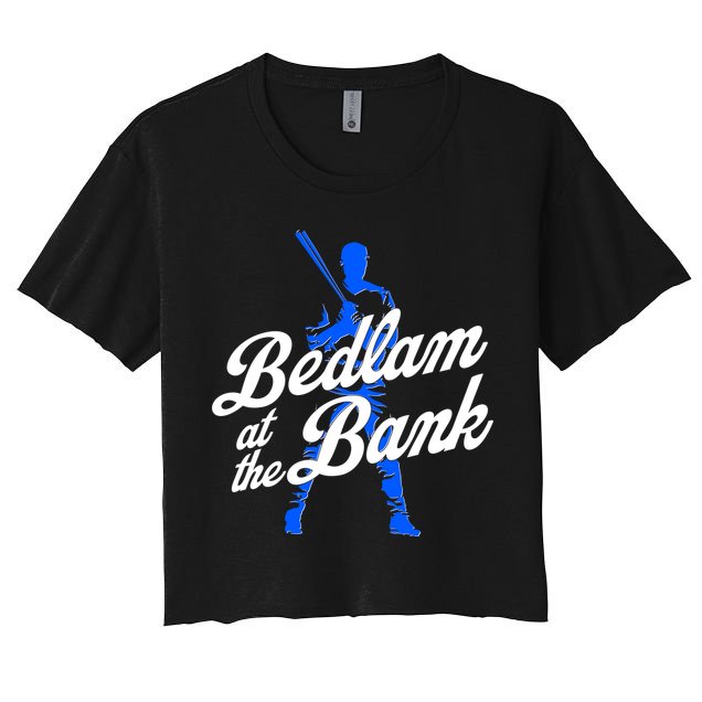Bedlam At The Bank Baseball Fan Crop Top