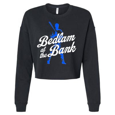 Bedlam At The Bank Baseball Fan Cropped Pullover Crew