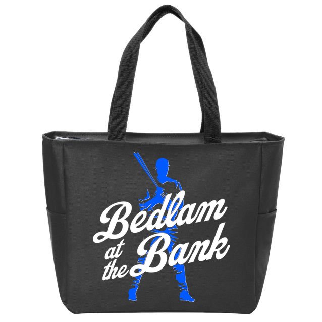Bedlam At The Bank Baseball Fan Zip Tote Bag