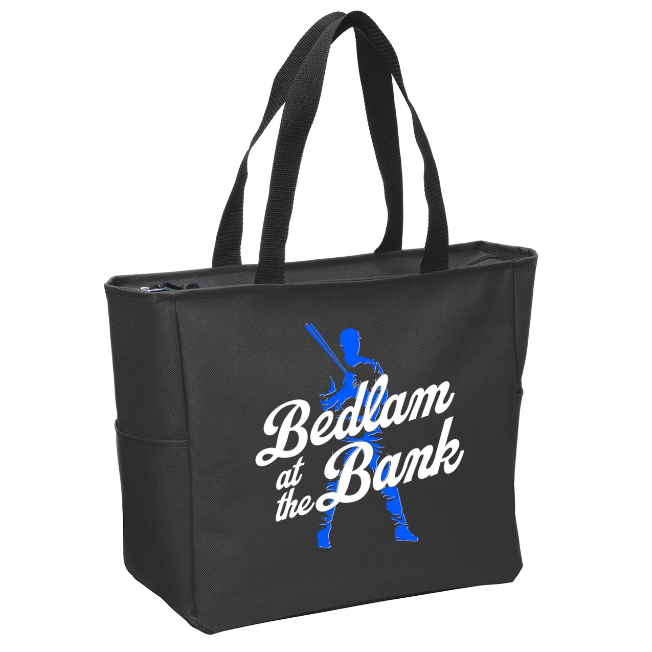 Bedlam At The Bank Baseball Fan Zip Tote Bag
