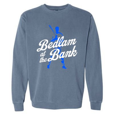 Bedlam At The Bank Baseball Fan Garment-Dyed Sweatshirt