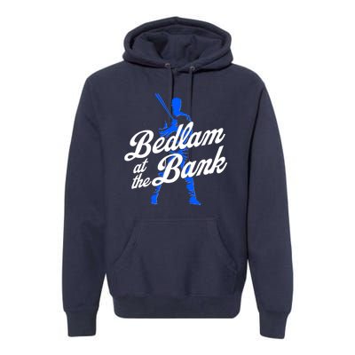 Bedlam At The Bank Baseball Fan Premium Hoodie