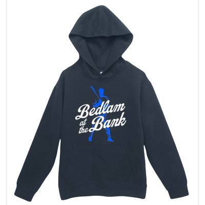 Bedlam At The Bank Baseball Fan Urban Pullover Hoodie