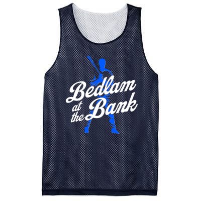 Bedlam At The Bank Baseball Fan Mesh Reversible Basketball Jersey Tank