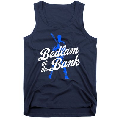 Bedlam At The Bank Baseball Fan Tank Top