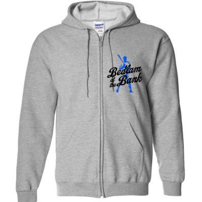 Bedlam At The Bank Baseball Fan Full Zip Hoodie