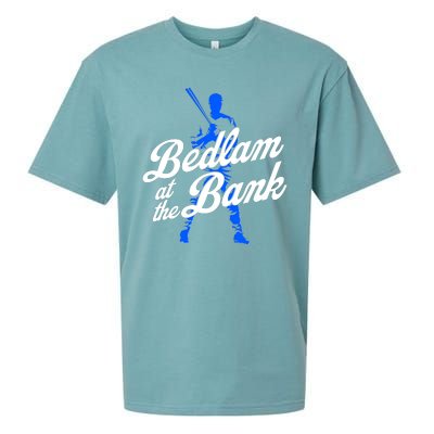 Bedlam At The Bank Baseball Fan Sueded Cloud Jersey T-Shirt