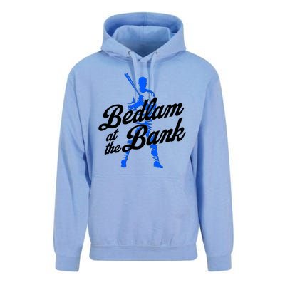 Bedlam At The Bank Baseball Fan Unisex Surf Hoodie