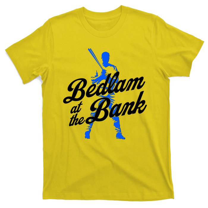 Bedlam At The Bank Baseball Fan T-Shirt