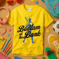 Bedlam At The Bank Baseball Fan Kids T-Shirt