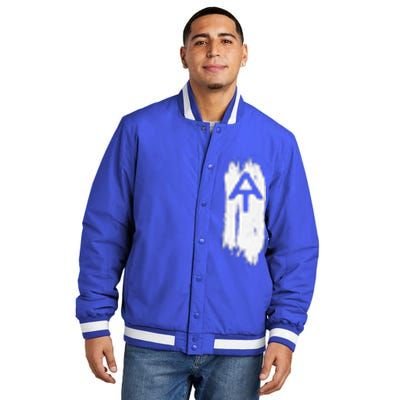 Blaze Appalachian Trail At Minimalist Hiking Insulated Varsity Jacket