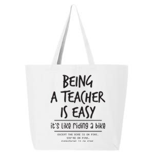 Being A Teacher Is Easy 25L Jumbo Tote