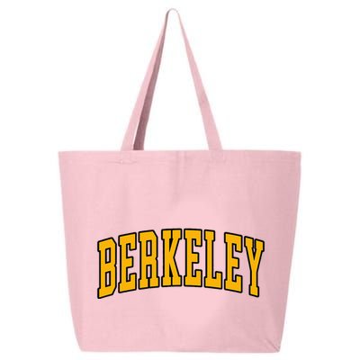 Berkeley Arched Text Yellow Berkeley 25L Jumbo Tote