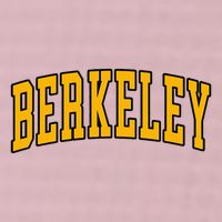 Berkeley Arched Text Yellow Berkeley 25L Jumbo Tote