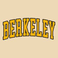 Berkeley Arched Text Yellow Berkeley Bag