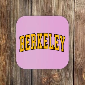 Berkeley Arched Text Yellow Berkeley Coaster