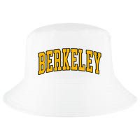Berkeley Arched Text Yellow Berkeley Cool Comfort Performance Bucket Hat