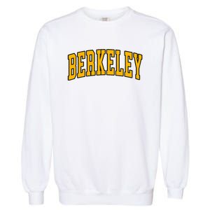 Berkeley Arched Text Yellow Berkeley Garment-Dyed Sweatshirt