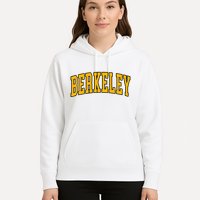 Berkeley Arched Text Yellow Berkeley Hoodie