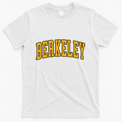 Berkeley Arched Text Yellow Berkeley T-Shirt