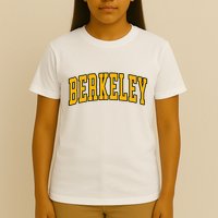 Berkeley Arched Text Yellow Berkeley T-Shirt