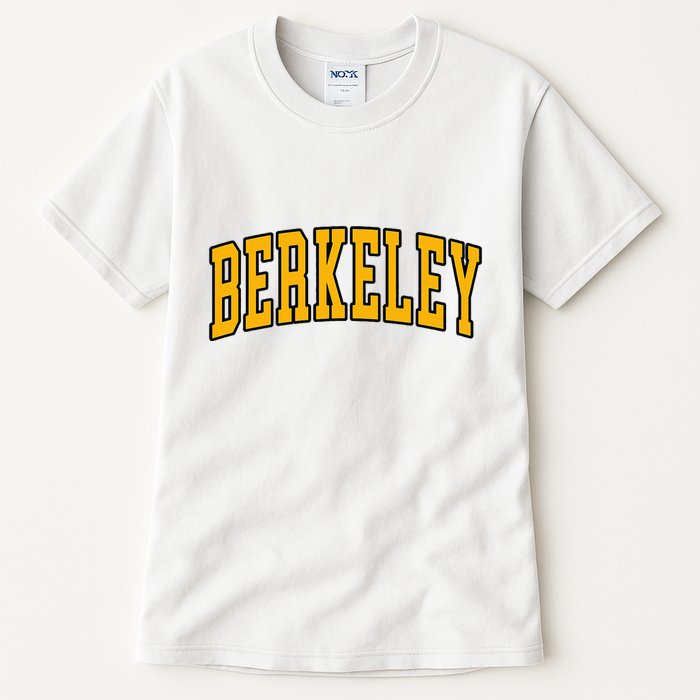 Berkeley Arched Text Yellow Berkeley Tall T-Shirt