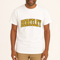 Berkeley Arched Text Yellow Berkeley Tall T-Shirt