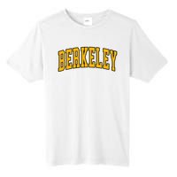 Berkeley Arched Text Yellow Berkeley Tall Fusion ChromaSoft Performance T-Shirt