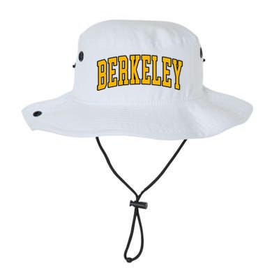 Berkeley Arched Text Yellow Berkeley Bucket Hat