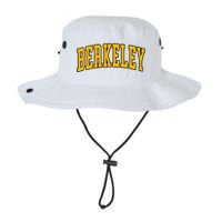 Berkeley Arched Text Yellow Berkeley Bucket Hat