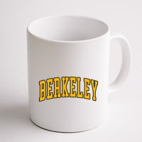 Berkeley Arched Text Yellow Berkeley Mug