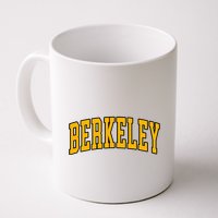 Berkeley Arched Text Yellow Berkeley Mug