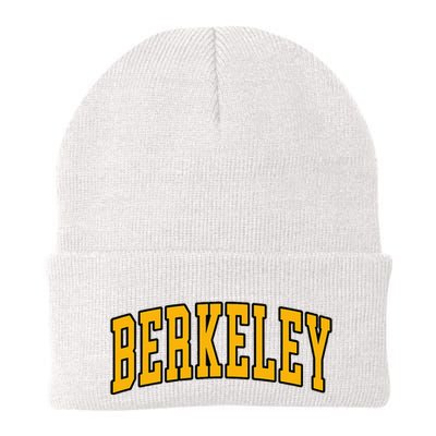 Berkeley Arched Text Yellow Berkeley Beanie