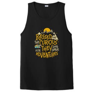 Blessed Are The Curious They Shall Have Adventures PosiCharge Competitor Tank