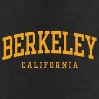 Berkeley Arched Text Yellow Cool Comfort Performance Bucket Hat