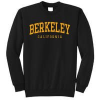 Berkeley Arched Text Yellow Tall Sweatshirt