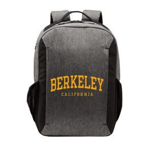 Berkeley Arched Text Yellow Vector Backpack